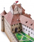 Papírový model - Hrad Meersburg (763)