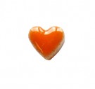  - Mozaika srdce oranžové - malé 8 mm