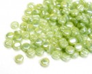  - Roztomilé puntíky - perleťová zelená