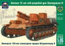  - Německá samohybná zbraň Sturmpanzer II, 15 cm