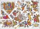 Betlém Kolínská Žitovka - reprint reklamního betlému