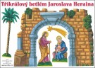 Papírová vystřihovánka - Tříkrálový betlém Jaroslava Heraina