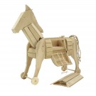Dřevěný model trojského koně