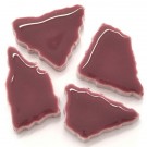  - Mozaika zlomky 20-60x6,5 mm vínová F52b