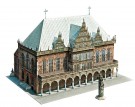  - Papírový model - stará radnice v Brémách (720)