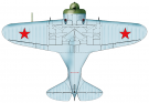 Ruský letoun Polikarpov I-16, typ 24, Boris Safonov
