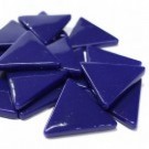  - Mozaika trojúhelník - švestkově modrá