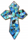  - Mozaikový set - kříž modrý