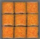  - Mozaika 3x3x3mm oranžová 130431