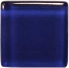 Skleněná mozaika S23 tm. modrá, 10x10 mm
