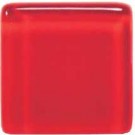  - Skleněná mozaika S52 červená, 10x10 mm