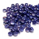  - Roztomilé puntíky - perleťová královská modrá