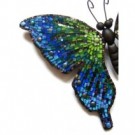  - Mozaikový set - modrý motýl  40 cm