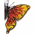  - Mozaikový set - červený motýl 40 cm