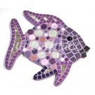  - Mozaikový set - duhová ryba fialová