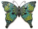  - Mozaikový set - motýl tyrkysovo-zelený 50 cm