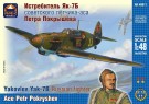  - Ruská stíhačka Yakovlev Yak-7B, Petr Pokryshev