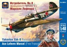  - Ruská stíhačka Yakovlev Yak-9, Marcel Lefevre