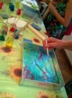 Workshop EBRU malování na vodní hladině